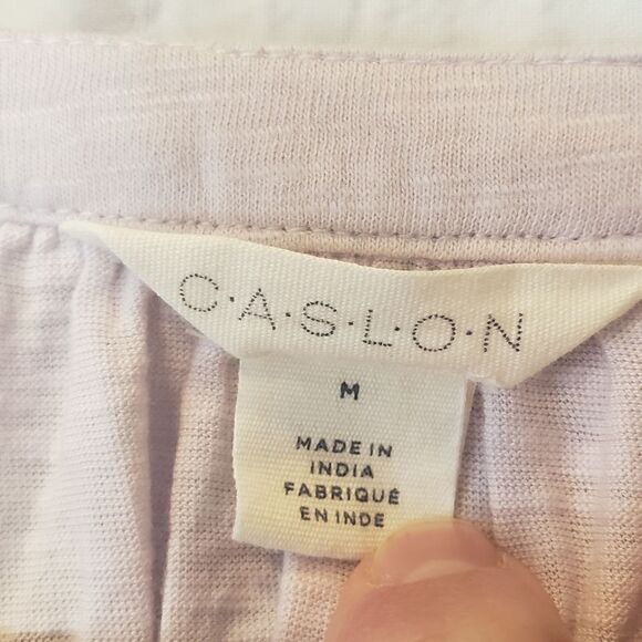 CASLON Flowy V-neck Top Eyelet Sleeves - Picture 4 of 6